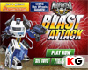 เกมส์เกมส์หุ่นยนต์ Blast Attact